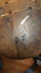 M1859 McClellan clinched staple shank tips